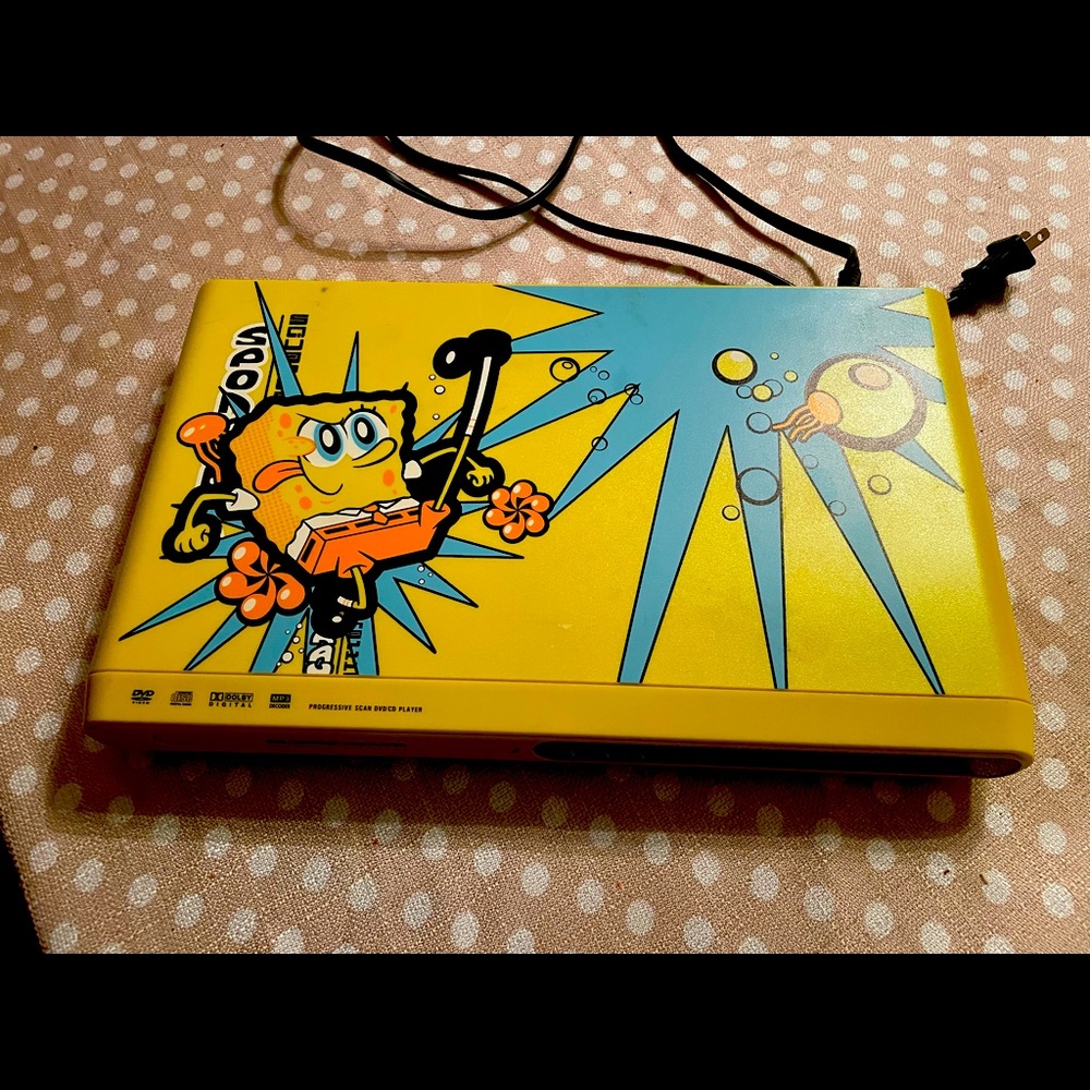 SpongeBob DVD player